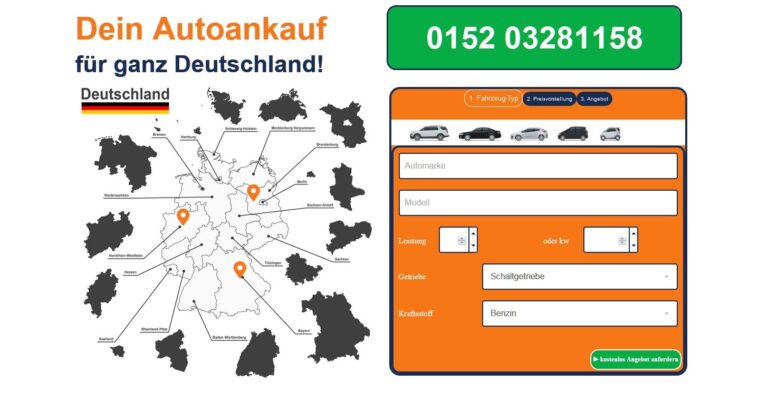 Autoankauf – Sicher schneller Pkw-Ankauf in deiner Nähe!