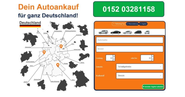 Autoankauf Suhl – Kauf von Autos mit oder ohne Beschädigungen