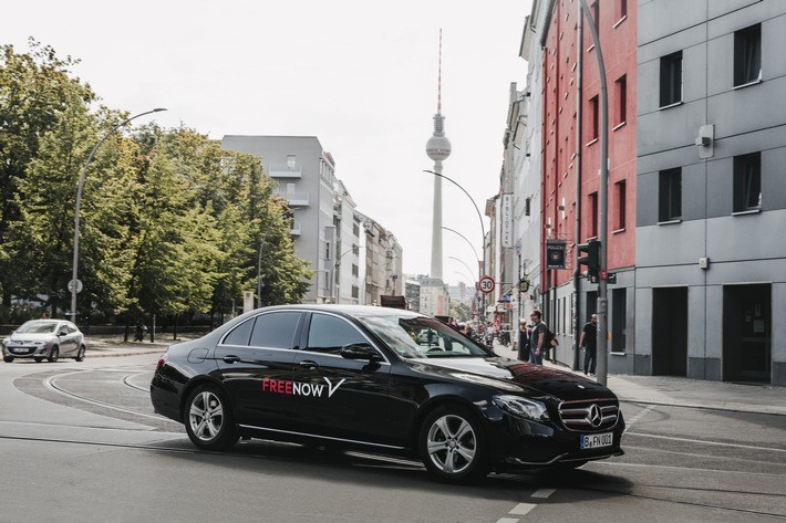 FREE NOW spendiert Mobilitäts-Guthaben für Berlin