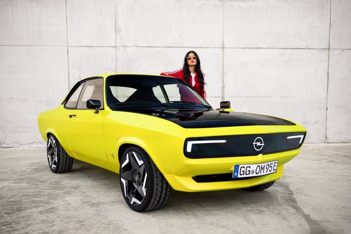 Erster ElektroMOD von Opel: Der Manta ist zurück