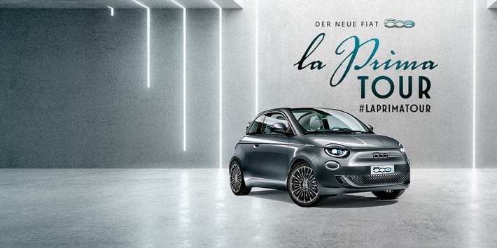 Neuer Fiat 500 „la Prima“ auf großer Deutschland-Tour