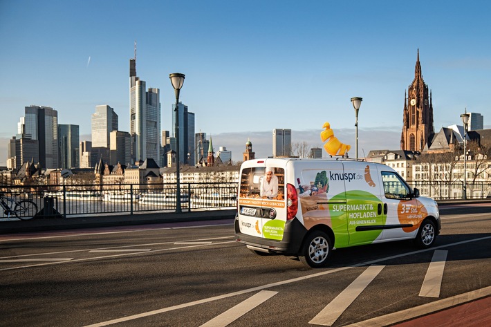 Online-Supermarkt Knuspr denkt den Lebensmitteleinkauf neu – und startet Mitte Februar in der Metropolregion Rhein-Main