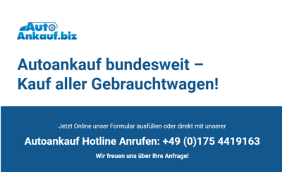 Autoankauf Krefeld: Möchten Sie Ihr Auto verkaufen? Wir kaufen Gebrauchtwagen mit oder Ohne TÜV