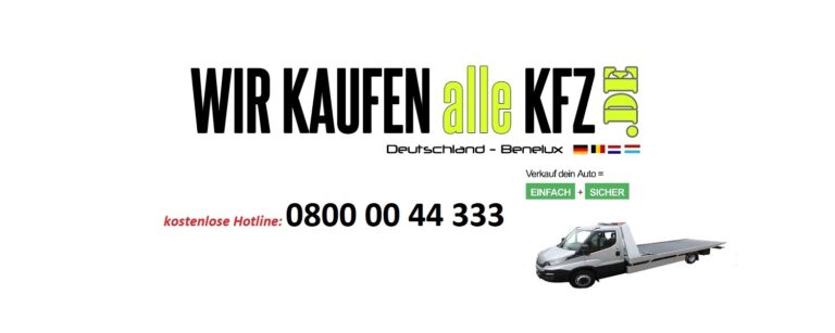 Ein kaputtes Auto verkaufen?