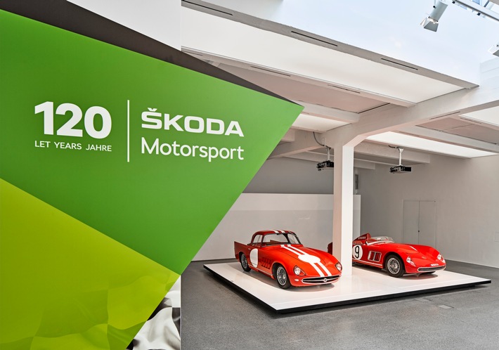 ŠKODA Museum zeigt den ŠKODA 1100 OHC Coupé und weitere historische Motorsportexponate