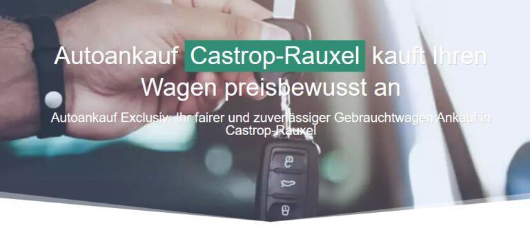 Pkw Ankauf in Castrop-Rauxel: Autoankauf Exclusiv