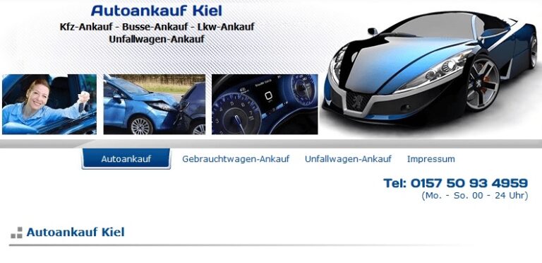 Kühle Unbestechlichkeit mit Autoankauf Kiel beim Autoverkauf