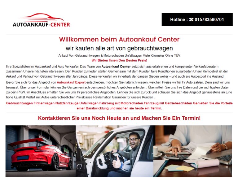 Autoankauf-Wiesbaden hilft aus Notlage