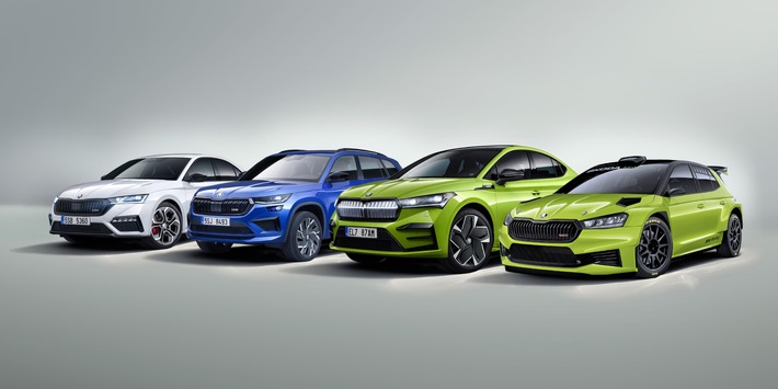 Die ŠKODA RS-Modelle: aus Tradition sportlich