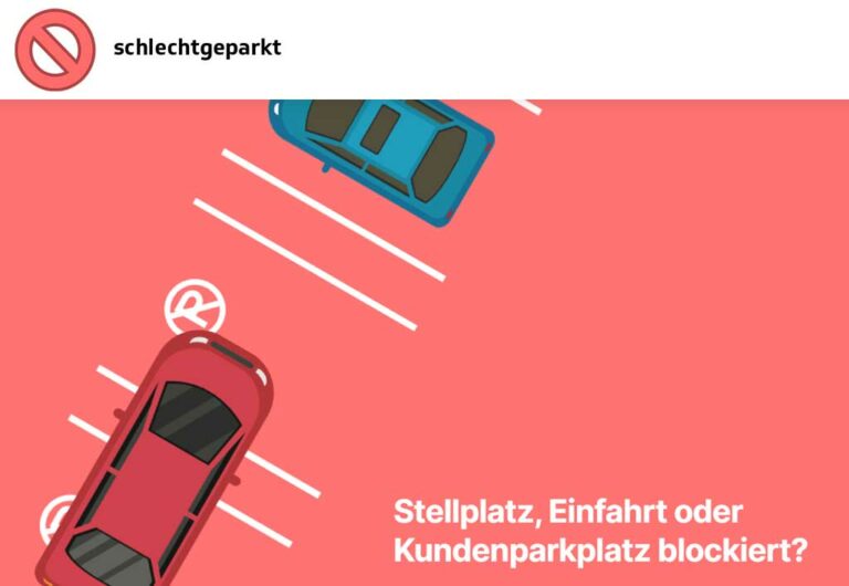 Eine innovative Lösung gegen Falschparker auf privaten Stellplätzen