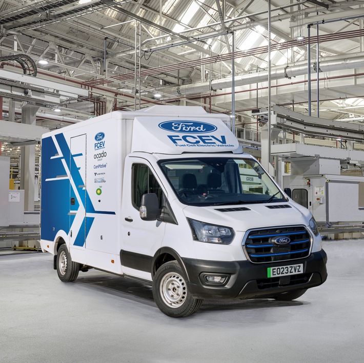 Ford E-Transits mit Brennstoffzellen