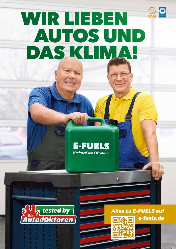 Die Autodoktoren tanken E-Fuels