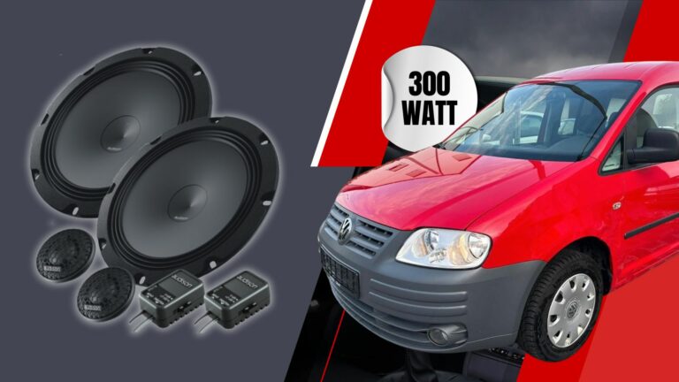 Klangvolle Fahrten: Audison Lautsprecher für VW Caddy 2K, IV und V Modelle