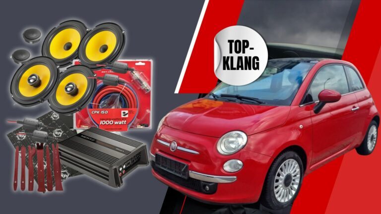 Exzellenter Klang im Fiat 500: Top-Sound der Spitzenklasse entdecken