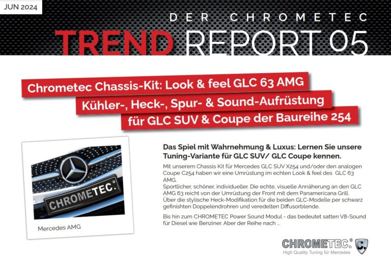 Performance und Stil vereint: Chrometecs exklusives Tuningkit für Mercedes GLC 254 vorgestellt