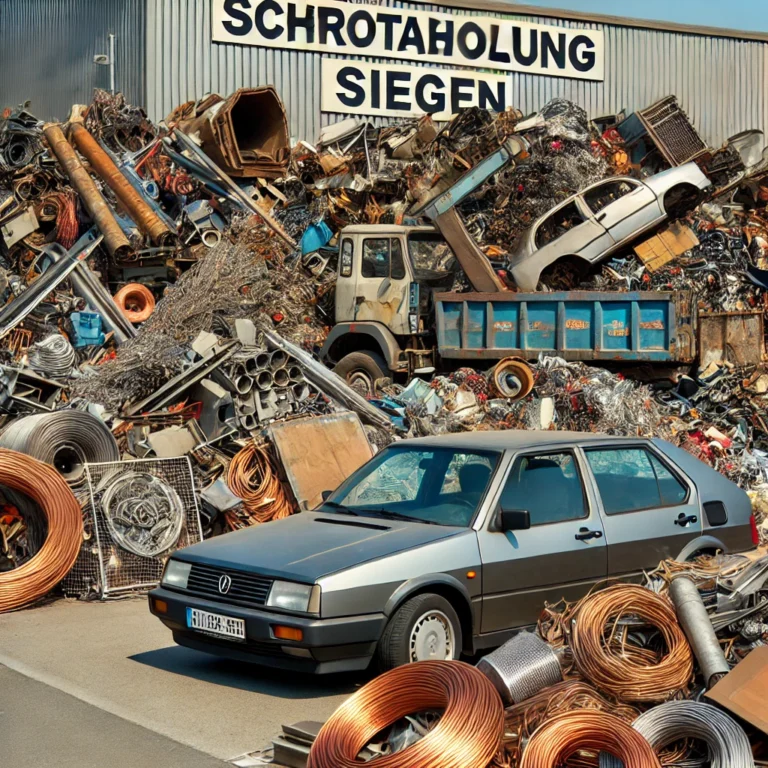 Schrottabholung auf die schnelle Art – In Siegen und Umgebung