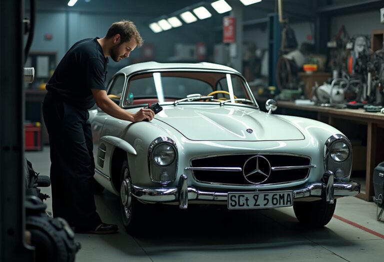 Mercedes SL-Klasse – Eleganz pur, selbst im Recycling ein Goldwert